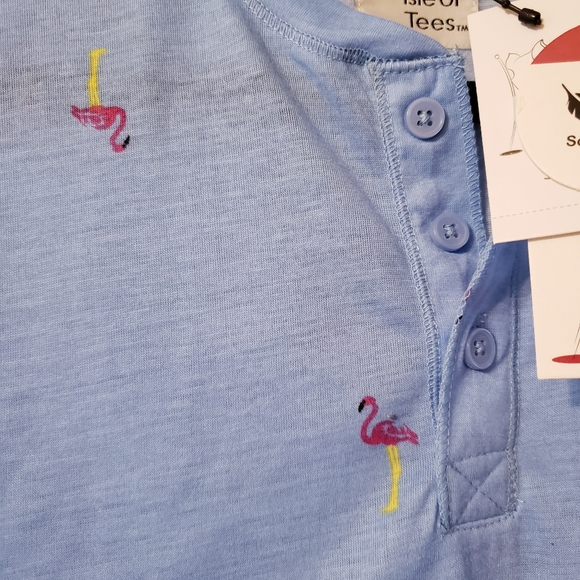 Isle of Tees NWT Flamingo Men's Shirt - S - Picture 3 of 7
